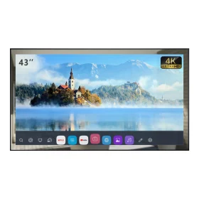 42 inches Smart webOS Mirror Bathroom Waterproof LED TV for SPA Hotel Salon in Wall Vanishing Voice Control WiFi Bluetooth