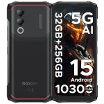 DOOGEE Blade20 Turbo 5G Rugged Phone Gemini Al 6.6'' Screen 10300mAh Battery 8GB 256GB 50MP Camera Android 15 NFC Mobile Phone