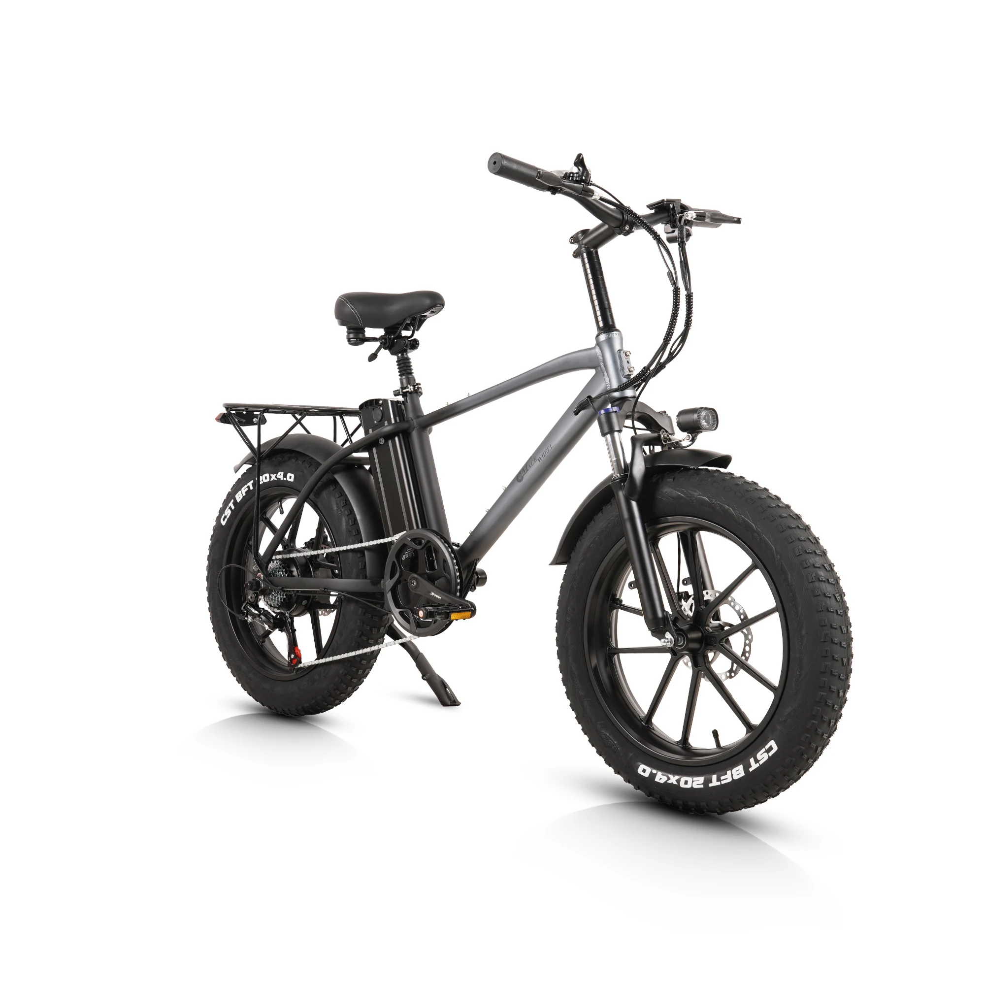 20 inch electric snowmobile 750W48V18AH lithium battery off-road fat tire electric mountain bike beach retro electric bike - Image 3