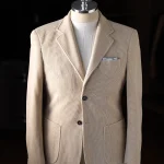 High-Quality Corduroy Men Suits 1 Pieces Classic Casual Single Breasted Groom Tuxedos Tailor Made Jackets Male Blazers Costume