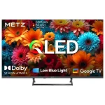 Metz Mqf7500Z Tv Qled Pro Google Tv | 120Hz Hsr, Memc, Eyecare 5.0, Hdr10+, Dolby Vision, Dolby Atmos, Voice Control
