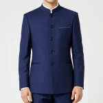 Classic Fit Men's Single-Breasted Suit Blazer Jacket for Wedding, Business & Office