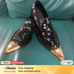 Handmade Black Genuine Leather Shoes for mens Derby Shoe Luxury Designer Loafers casual Men Oxfords Dress shoes man Plus size 48