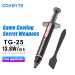 Coxbyte TG-25 13.8 W 2g Thermal Grease Performance Thermal Conductive Grease Paste For Game PC PS5 CPU GPU Cooling