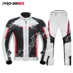 HEROBIKER Waterproof Motorcycle Jacket Man Racing Jacket Wearable Motorcycle Pants Moto Clothing With EVA Protection