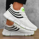 Men’s Sneakers Comfortable Breathable Platform Shoes Summer Man Running Shoes Breathable Comfortable Fashion Walking Sneakers