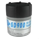 GD900 Thermal Conductive Paste Grease CPU GPU Heatsink Compound For Thermostat Processor Laptop Cooling LED Light