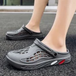 Men Sandals Summer Clogs EVA Garden Slippers Hole Shoes Beach Platform Sandals Couple Indoor House Bathroom Slides Plus Size 49
