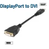 DisplayPort to DVI cable 1080P DisplayPort DP to DVI converter Adapter for HP Dell Asus Lenovo PC Laptop to monitor with DVI