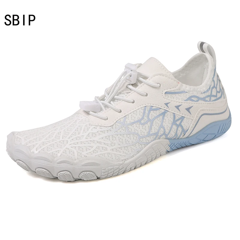 Aqua Shoes for Women Men Barefoot Water Shoes Anti-Slip Quick-Drying Outdoor Beach Upstream Wading Swimming Shoe Sneakers Unisex