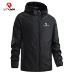 X-TIGER Windproof Reflective Cycling Jersey MTB Bike Bicycle Windcoat Super Light Sunscreen Hiking Jacket Cycling Sports Clothes