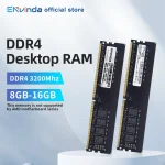 ENVINDA DDR4 PC RAM Memoria 8GB 16GB 3200MHz DIMM Desktop Computer Memory Rams No Support AMD Motherboard