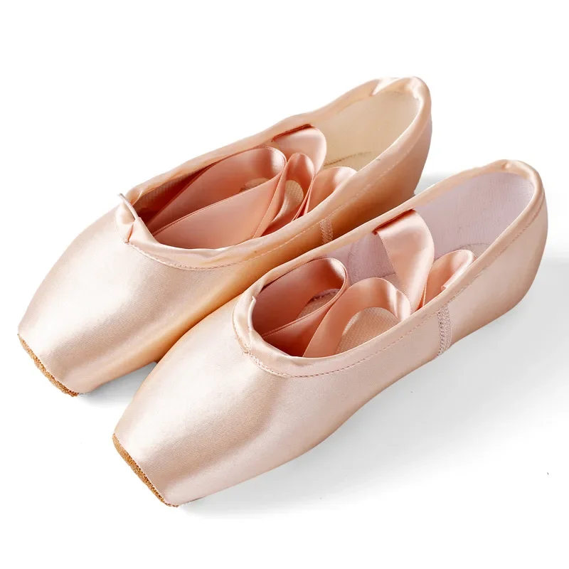 Ballet Dance Shoes Child and Adult Ballet Pointe Shoe Professional with Ribbons Shoes Woman Zapatos Mujer Sneakers Women Girls - Image 6