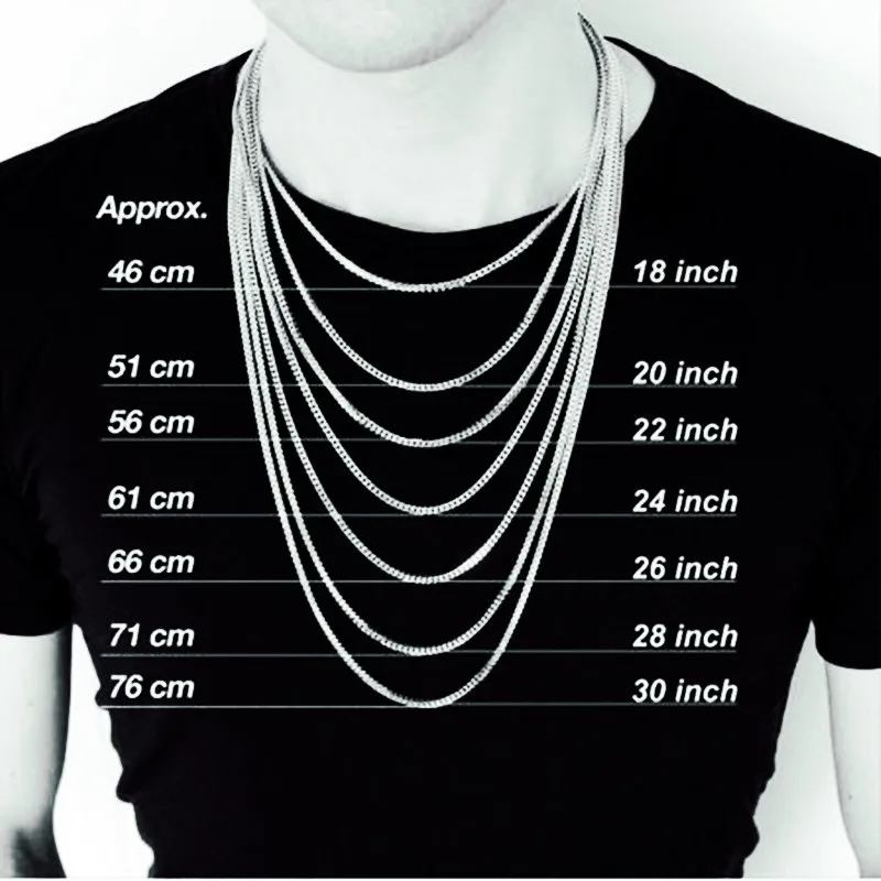 HNSP 3MM-8MM Thick STAINLESS STEEL TWIST CHAINS NECKLACE FOR MEN Women Jewelry Long Chain Pendant Accessories - Image 6