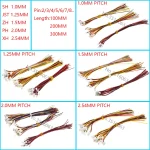 10Pcs 1.0 1.25 1.5 2.0 2.54 Sh/Jst/Zh/Ph/Xh 1.0mm 1.25mm 1.5mm 2.0mm 2.54mm Female Plug Connector With Wire 2/3/4/5/6/7/8/P Pin
