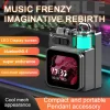 NEW Portable All Metal Case Bluetooth 5.4 Speaker with LED Display Screen RGB Esports Light Effect 4-6h Endurance