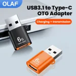 USB 3.1 To Type C OTG Adapter USB A Male to USB C Female Cable Converters For Macbook Samsung S10 Huawei Headphone USB To Type-c