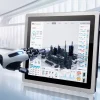 Industrial Panel All In One PC Mini Computer Capacitive Touch with Celeron J1800 Built In Wifi RS232 Com For Win 7/10