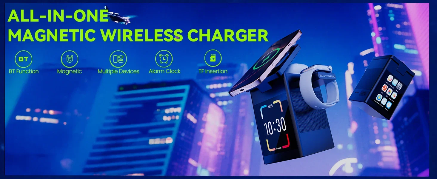 all in one wireless charger