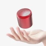 Mini Portable Wireless Bluetooth Speaker Long Lasting Life Stereo Surround Bass USB Charging Outdoor Round Audio Player Hot Sale
