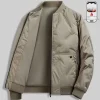 Autumn and winter outerwear men's new trendy brand men's baseball collar autumn casual flight jacket clothes