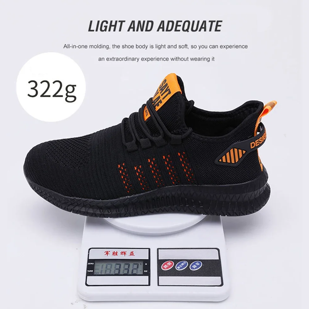 New Work Safety Shoes Summer Breathable Men's and Women's Work Protective Shoes Sports Shoes Anti-puncture Durable Steel Head - Image 3