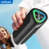 Ortizan M7 Bluetooth Speaker, Portable Speaker with 24W Loud Stereo Sound, RGB Lights, AUX-in, TF,Bluetooth 5.3, IPX7 Waterproof