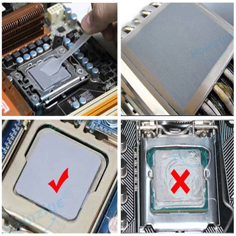 WFXSTD 10PCS New Thermal Grease Paste Compound Silicon Scraper CPU HeatSink Processor GPU Cooling silicone Fan Thermal Paste - Image 5