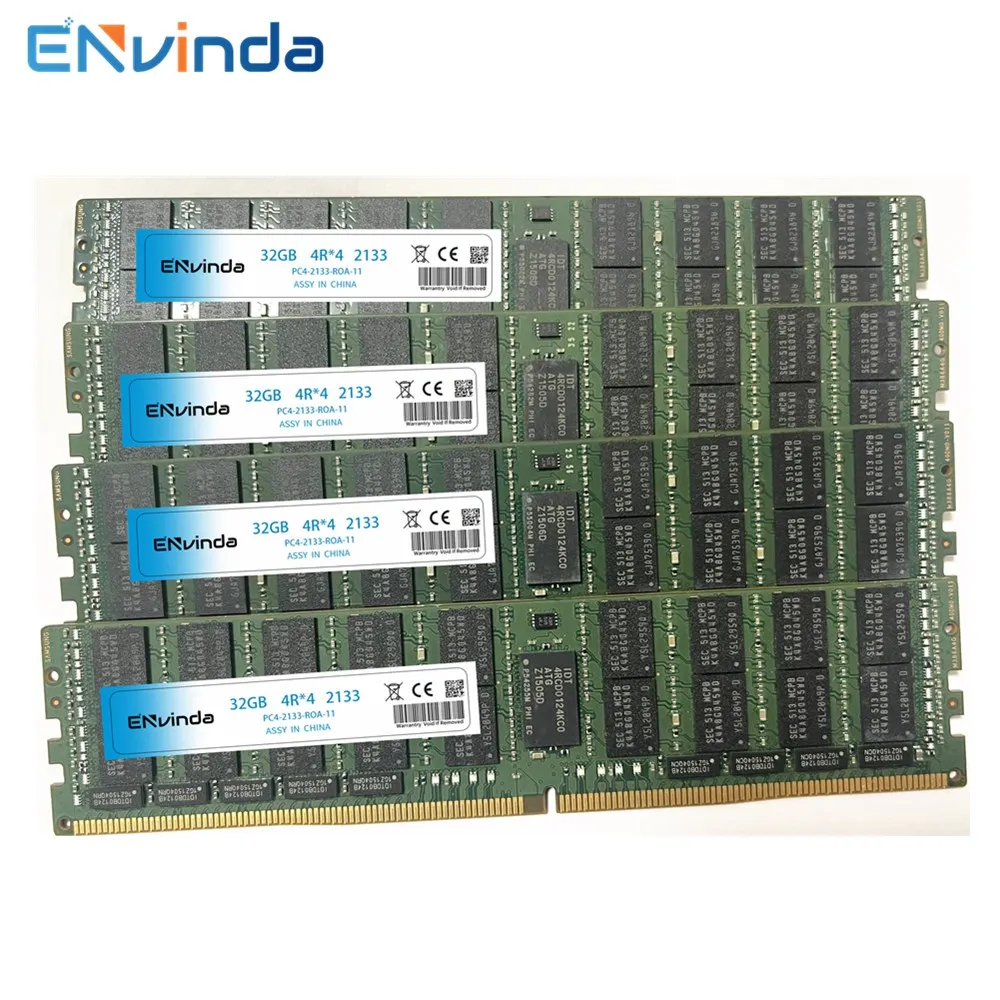 ENvinda Server Memory DDR4 Ram 16GB 4GB 8GB 32GB PC4 2400MHz 2133MHz 2666MHz 2133P 2400T 2666V REG ECC Support X99 Motherboard - Image 6