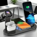 Universal Wireless Charging Station for iPhone17 16, 15, 14, 13, 12, 11 Pro Max/Pro/Mini/Plus & for AirPods Pro 2 - Quick Charge