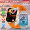 Smart watches Women AMOLED Screen Voice assistant Call Sport Watch Blood Oxygen Heart Rate Music IP68 Smart Watch for Women IOS