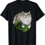 90s Y2k Watermelon Cat Silly Cat Meme T-Shirt A Hilarious Watermelon Print Shirt Is A Stylish Top Tee Women