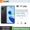 smartphone Xiaomi mi 11 Lite smartphone Global firmware 5G AMOLED Snapdragon 780G 64MP Full Screen 90HZ used phone