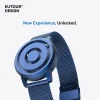 EUTOUR Magnetic Bead Analog Watch - Stainless Steel Strap and Unique Pointer Design, Unisex Magnetic Watches Magnetic Men'Watch