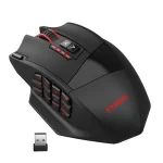 E-YOOSO RGB USB 2.4G Wired Gaming Mouse X-33 16000DPI 18 Buttons Programmable Backlight Game Mice Suitable for Desktop Laptop PC