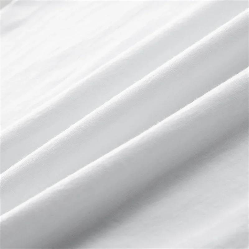 Kawaii Good Mental State Pure Short Sleeved T-shirt for Men Women Tee Clothes Loose Casual Cartoon Oversized Top Y2K - Image 4