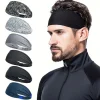 Sports Headbands For Men Woman Gym Yoga Sweat Hair Bands Soft Elastic Hairbands Stretch Outdoor Sport Sweatbands