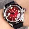 Tandorio 24 Jewels Mechanical Automatic Men's Watch 40mm NH35 PT5000 Movement 20ATM Diving Watch Waterproof Domed Sapphire