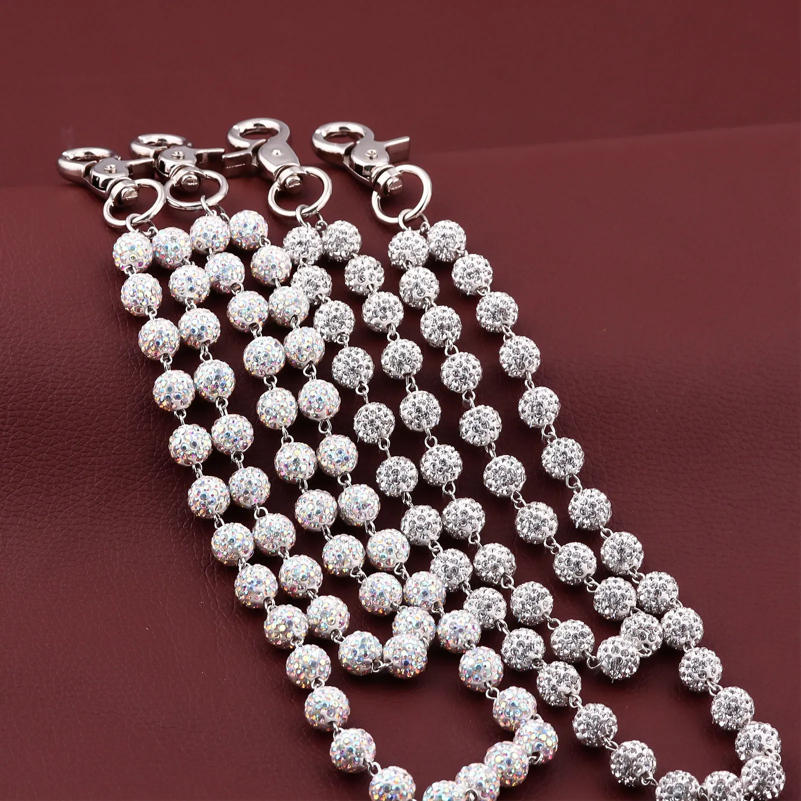 Harajuku Street Rhinestone Keychain Wallet Belt Chain for Men Hip Hop Trousers Hipster Pant Jeans Chain Rock Jewelry - Image 5