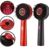Deep Kneading Masssage Comb, Red Light Therapy Scalp Massager, Hair Growth Massage Scalp Brush, Head Medicine Applicator