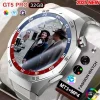 2025 GT5 pro GPS Google map Video Smart Watch 32G Memory MP3 MP4 Play NFC Bluetooth Call Sport Waterproof Men Woman Smartwatch
