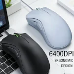 6400 DPI Wired Gaming Mouse New Model Ultra-sensitive Tracking High Precision Dual-purpose for LOL E-sports Office