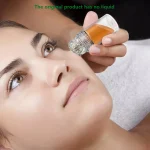 20Pin Golden Needle Titanium Microneedling Stamp Pin Serum Applicator Skin Care Therapy Reusable Micro Needle