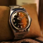 Hruodland 2025 36mm New Classic Automatic Men Dress Watches NH38 Mechanical Stainless Steel Bracelet Black Sport Wristwatch Male