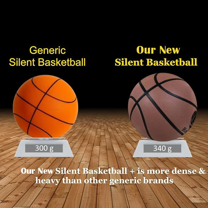 Grooved Silent Basketball Size 7# 6# Men & Women Player Indoor Dribble Practice Bounce Quietly Soft Foam Ball No Noises at Home - Image 4